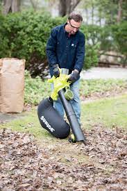 Sun Joe 40v 5ah Cordless 3 In 1 Blower Vacuum Mulcher Sun Joe Leaf Blower Blowers