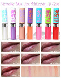 Maybelline Baby Lips Moisturizing Lip Gloss Review And Swatches Homemadelipgloss Pinklips Baby Lips Maybelline Moisturising Lip Gloss Baby Lips