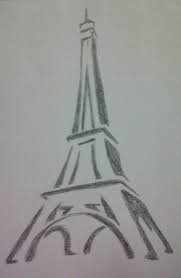 Love This Drawing Of The Eiffel Tower I Ve Tried To Draw It But Its Not As Good But Still Nice Art Drawings Simple Cool Drawings Pencil Art Drawings