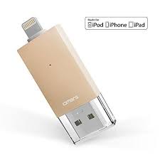 Iphone Lightning Flash Drive 128gb Omars Usb 3 0 Externa Flash Drive Iphone Flash Drive Macbook Gold