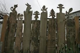 Bildergebnis Fur Zaunlatten Figuren Fence Garden Art Outdoor Wood