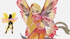 Bloom gets involved in a fight between a magical fairy stella, and a gang of trolls headed by knut the ogre. Stella Bloom Flora Winx Club Season 1 Fairy Fictional Character Doll Bloom Png Pngwing