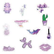 Check out our purple aesthetic stickers selection for the very best in unique or custom, handmade pieces from our laptop shops. Baby Purple Vsco Stickers