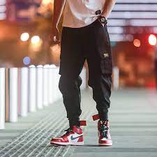 Men S Autumn Cargo Pants Mens Streetwear Mens Outfits Pants Outfit Men