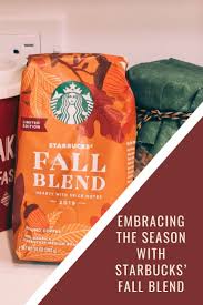 Embracing The Season With Starbucks Fall Blend Starbucks Fall Cat Coffee Starbucks
