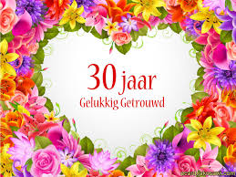 Jakosawi E Cards 30 Jaar Gelukkig Getrouwd 1301