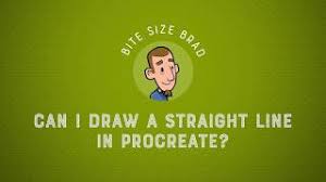 If you draw a straight line and hold your pencil or finger on the canvas for a second it will snap into a perfect line; Straight Line Snapping In Procreate Youtube