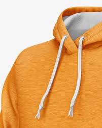 Download Melange Hoodie Mockup Front Half Side View In Apparel Mockups On Yellow Images Object Mockups