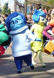 Joy And Sadness From Inside Out In Disneyland Paris Dlp Disney Disney Paris Disneyland Paris Disney Pictures