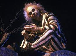 'it's possible that ship has sailed'. Mcm Michael Keaton S Graphic Suit In Tim Burton S Beetlejuice Tim Burton Beetlejuice Beetlejuice Movie Tim Burton Characters