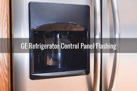 Make changes to the refrigerator controls or use the ice and water dispenser. Ge Refrigerator Control Panel Light Door Alarm Flashing Ready To Diy