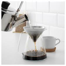 Hogmodig Coffee Maker For Drip Coffee Clear Glass Stainless Steel Ikea Coffee Coffee Maker Ikea