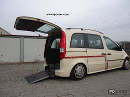 2003 Mercedes Benz Vaneo Cdi 1 7 Disabled Automatic Car Photo And Specs