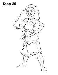 Sketch lightly at first so that it's easy to erase if you make a mistake. Moana Disney Drawing 25 Disney Drawings Easy Drawings Moana Drawing