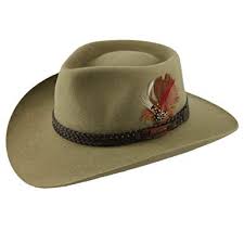 Akubra Snowy River Australian Hat Fawn 61