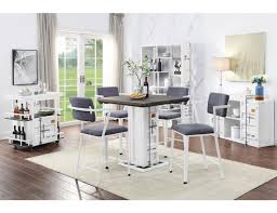 Container Industrial Style Pub Table Set Counter Height Dining Table Set Counter Height Dining Table Counter Height Table