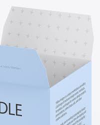 Download Candle W Box Mockup In Packaging Mockups On Yellow Images Object Mockups PSD Mockup Templates