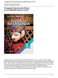 Buku guru bahasa sunda kelas 10 11 12 sma/smk/ma/mak download pdf. Panggelar Basa Sunda Kelas 10 Pdf Cara Golden