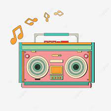 Retro Style Listening To Music Radio Wireless Radio Station Music Clipart The 90s Listen To Song Png Transparent Clipart Image And Psd File For Free Download In 2021 Stasiun Radio Radio