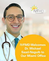 ✨ Meet Our New Fertility Specialist ✨ Learn more about Dr. Michael Saad-Naguib  by reading our newest blog post. Link in bio! Dr. Saad-Naguib is accepting  new patients at our Miami office!