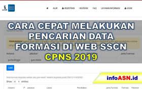 Info pendaftaran dan penerimaan cpns 2019, try out cpns online, latihan, prediksi jawaban dan free download soal cpns tkb guru kementerian kesehatan. Tips Cara Cepat Melakukan Pencarian Formasi Di Sscn