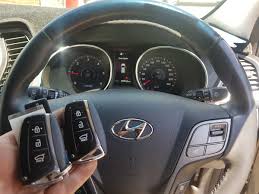 Here are effective ways to solve an issue with a hyundai locked keys in car: Hyundai Santa Fe Smart Key Instant Locksmiths