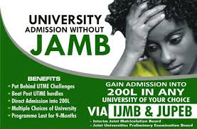 How to Gain Admission Without JAMB