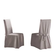 Natural ( ivory ) new. Cotton Duck Long Dining Room Chair Slipcover Sure Fit Target