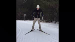 Using a ski that is all glide, holly brooks explains how to push off the edge of the ski as if you were ice skating to propel you. Learn To Skate Ski V2 Alternate 2 Skate Youtube