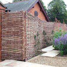Cedar fence panels at sound cedar lumber whether it is for private or a decorative setting wood fence panels are built to last. Hazel Hurdle 6ft X 6ft Hazel Hurdle Fencing Natural Fencing Natural Fencing