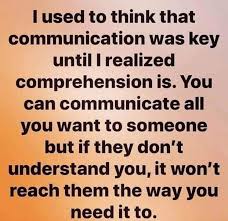 Comprehension Understanding Quotes Communication Quotes Comunication Quotes
