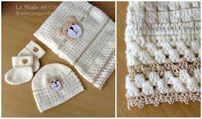 Patterns can also be moved or taken down. Teddy Bear Baby Set Blanket Hat Booties Free Crochet Pattern
