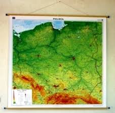 DUO MAPA FIZYCZNA POLSKI / ĆWICZENIOWA WDS [PHU073] - 298.00 PLN ...