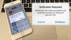 Before you can make purchases, you must tap continue to sign in, then verify your payment info. Fix Verification Required App Store Error On Iphone Ipad And Ipod Touch Ios 12 11 13 14 Youtube