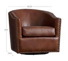 harlow leather swivel armchair in 2021 swivel leather armchair leather bean bag chair leather armchair