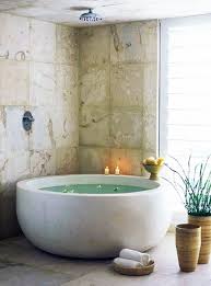 The countertop is crema marfil marble, which is a calming neutral, and complements the overall look of the mater bathroom. 21 Best Spa Bathroom Ideas Projects For 2021