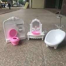 Maybe you would like to learn more about one of these? Fur Barbie Puppe Zubehor Europaischen Stil Bett Badewanne Hangen Stuhl Sofa Tisch Und Stuhl Wasserkocher Tasse Wc Closes Waschbecken Dolls Accessories Aliexpress
