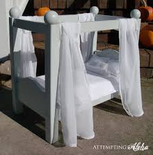 The absolute best diy bed frames the internet has to offer! Diy Canopy Doll Bed It S Done