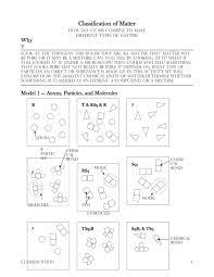 The end result is at the time of evaluation, there's a great deal of confusion. 7 Classification Of Matter S