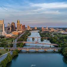 At the halfway point of the staircase to the pfluger pedestrian bridge, there is a nice little overlook that looks back on the bridge itself. Pin On Austin
