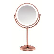 Conair Led Makeup Mirror 1x 10x Magnification Rose Gold Led Makeup Mirror Makeup Mirror Makeup Mirror With Lights