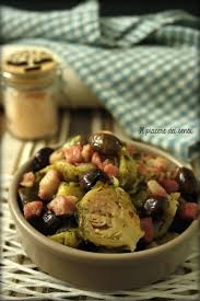 Cavoletti Di Bruxelles Con Pancetta E Olive Taggiasche Il Piacere Dei Sensi Ricetta Idee Alimentari Ricette Ricette Di Cucina