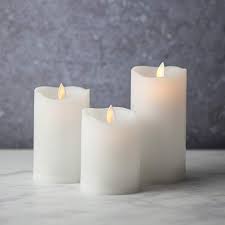 Flameless Candles Led Battery Operated With Remote Control Timer Flickering Flame White Indoo Flameless Candles Large Pillar Candles Battery Operated Candles