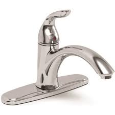 Why buy home depot kitchen faucets? Premier Part 3577630 Premier Waterfront Single Handle Standard Kitchen Faucet In Chrome Single Handle Kitchen Faucets Home Depot Pro
