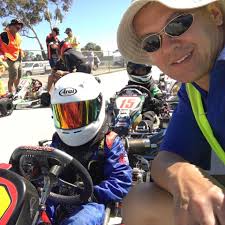 How to organize a karting event with a celebrity driver in Orange?