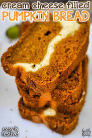 Stir the pumpkin mixture into the flour mixture just until combined. Easy Pumpkin Cream Cheese Bread Moist Low In Sugar
