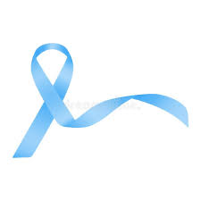 Early stage prostate cancer causes no symptoms. Light Blue Ribbon As Symbol Of Prostate Cancer Awareness Graves Disease Isolated On A White Background Vector Stock Vector Illustration Of Concept Disease 140375968