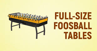 Regulation means they are made for adults at tournaments, but tables come in all shapes and sizes. 7 Best Full Size Foosball Tables To Try This Year Sportsshow Reviews
