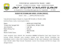 Surat keterangan kelulusan versi masa pandemi. Update Download Aplikasi Skhu Sementara Smp 2021 Infoguruku