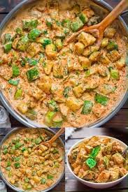 Mit Paprika Gerosteten Zucchini Saurer Sahne Knoblauch Und Frischen Krautern Gesunde Rezepte Roast Zucchini Zucchini Bread Healthy Zucchini Pasta Recipes